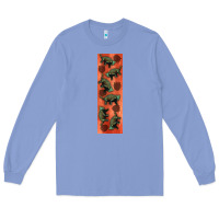 Colony Blue dinosaur ankylosaurus pen wrap Long Sleeve Tee - Artiststas