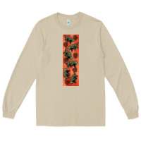 Mushroom dinosaur ankylosaurus pen wrap Long Sleeve Tee - Artiststas