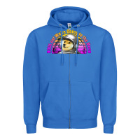 True Royal doge coin hodl on we're going to the moon retro sunset Zipper Hoodie - Jasminsmagicworld