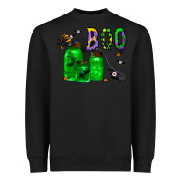 Black boo drink Heavyweight Sweatshirt - CowhideDigitalArt