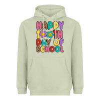 Matcha happy 100 th day of school Heavyweight Hoodie - MaliasSmallBusiness