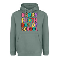 Sage happy 100 th day of school Heavyweight Hoodie - MaliasSmallBusiness