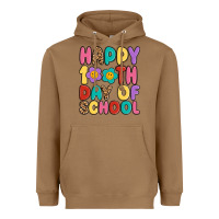 Toasted Coconut happy 100 th day of school Heavyweight Hoodie - MaliasSmallBusiness