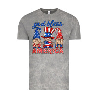 Cloud Rock god bless america gnome Vintage Tee - HRA Design Shop