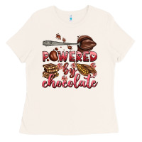 Bone powered by chocolate Ladies Tee - AdoDesignShop