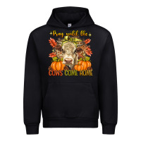Black Pray Till The Cows Come Home Urban Hoodie - texasbilliewilder