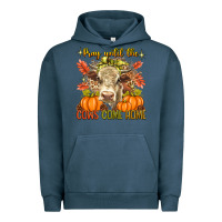 Pigment Midnight Navy Pray Till The Cows Come Home Urban Hoodie - texasbilliewilder