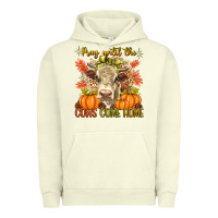 Pigment Pistachio Pray Till The Cows Come Home Urban Hoodie - texasbilliewilder