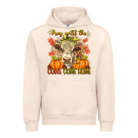 Sandshell Pray Till The Cows Come Home Urban Hoodie - texasbilliewilder