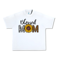 White blessed mom Urban Heavy Tee - CowhideDigitalArt