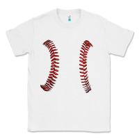 White ball stitch Classic Tee - AdoDesignShop