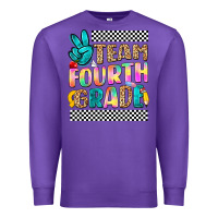 Purple team fourth grade Premium Sweatshirt - NancyCooperArtShop