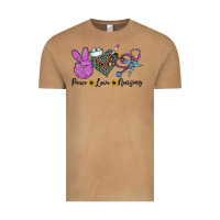 Vintage Camel peace love nursing Vintage Tee - CowhideDigitalArt