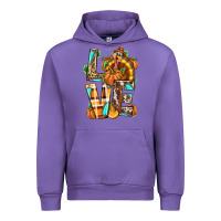 Tulip Love Turkey Thanksgiving Urban Hoodie - texasbilliewilder