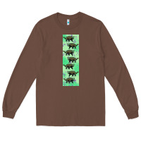 Chestnut dinosaur ankylosaurus pen wrap Long Sleeve Tee - Artiststas