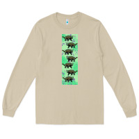 Mushroom dinosaur ankylosaurus pen wrap Long Sleeve Tee - Artiststas