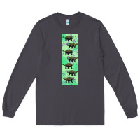 Smoke dinosaur ankylosaurus pen wrap Long Sleeve Tee - Artiststas
