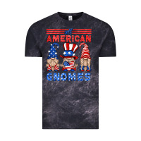 Cloud Black all american gnomes Vintage Tee - HRA Design Shop