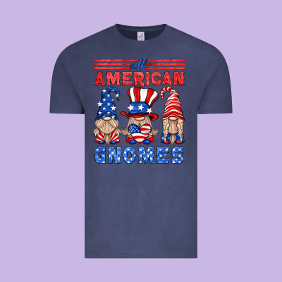 All American Gnomes Vintage Tee Designed By Hra Design Shop