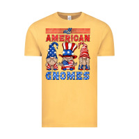 Vintage Mustard all american gnomes Vintage Tee - HRA Design Shop