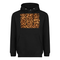Black leopard background Heavyweight Hoodie - NancyCooperArtShop