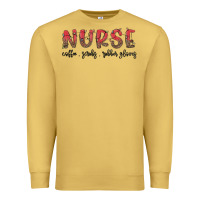 Antique Gold christmas nurse Premium Sweatshirt - MaliasSmallBusiness
