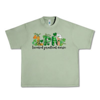 Oil Green st. patricks day registered nurse lpn heart Urban Heavy Tee - BarkalooDesign