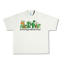 Pistachio st. patricks day registered nurse lpn heart Urban Heavy Tee - BarkalooDesign