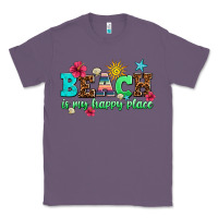 Lavender beach is my happy place Classic Tee - AdoDesignShop