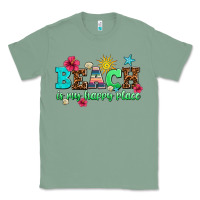 Sage beach is my happy place Classic Tee - AdoDesignShop