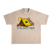 French Oak camping is my happy place Urban Heavy Tee - CowhideDigitalArt