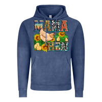 Vintage Denim mama hen Vintage Hoodie - Zillion Design Studio
