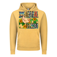 Vintage Mustard mama hen Vintage Hoodie - Zillion Design Studio