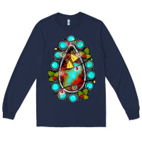 Navy gemstone christmas Long Sleeve Tee - JahusDesignShop