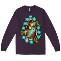 Plum gemstone christmas Long Sleeve Tee - JahusDesignShop