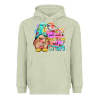 Matcha i just want stay home and craft Heavyweight Hoodie - NancyCooperArtShop
