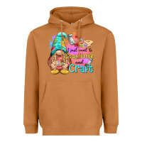 Meerkat i just want stay home and craft Heavyweight Hoodie - NancyCooperArtShop
