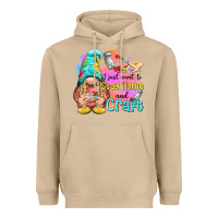 Mushroom i just want stay home and craft Heavyweight Hoodie - NancyCooperArtShop