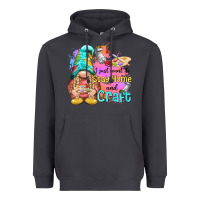 Smoke i just want stay home and craft Heavyweight Hoodie - NancyCooperArtShop