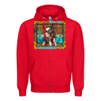 Red Western Cute Pig Zipper Hoodie - LillyAllenDesigns