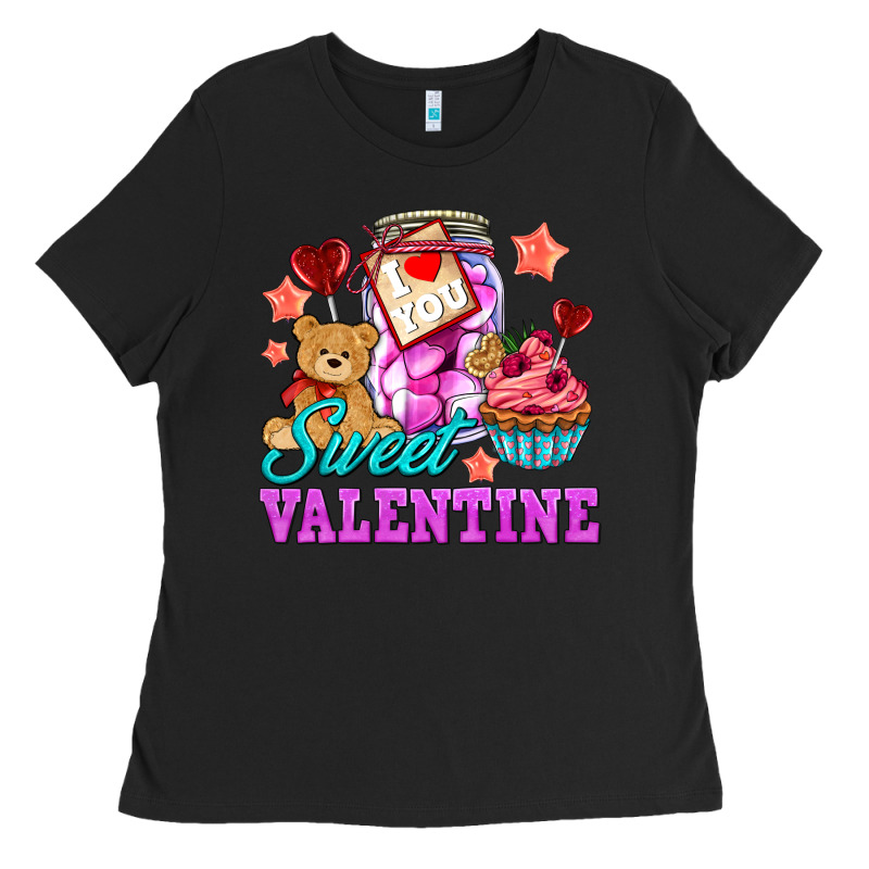 Sweet Valentine Ladies Tee by AdoDesignShop | Teevron