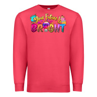 Cardinal your future is bright Premium Sweatshirt - NancyCooperArtShop