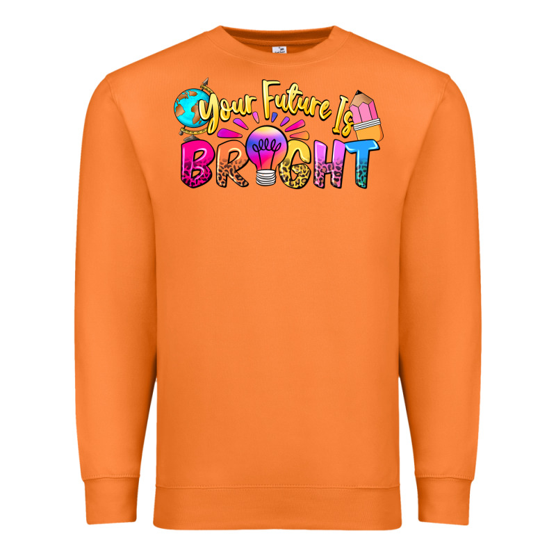 Your Future Is Bright Premium Sweatshirt by NancyCooperArtShop | Teevron
