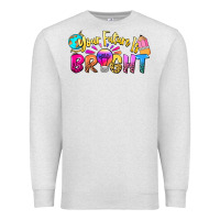 Oatmeal Heather your future is bright Premium Sweatshirt - NancyCooperArtShop