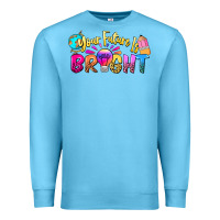 Ocean Blue your future is bright Premium Sweatshirt - NancyCooperArtShop