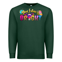 Sports Green your future is bright Premium Sweatshirt - NancyCooperArtShop