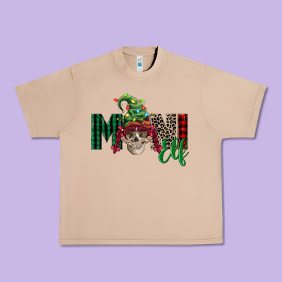 Girl Mini Elf Skull Urban Heavy Tee Designed By Fadigitalartstudio