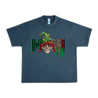 Midnight Navy girl mini elf skull Urban Heavy Tee - FaDigitalArtStudio