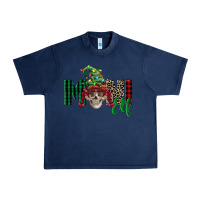 Navy girl mini elf skull Urban Heavy Tee - FaDigitalArtStudio