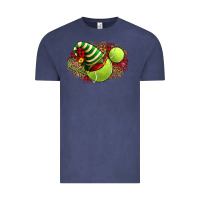 Vintage Denim Tennis Christmas With Racket And Hat Vintage Tee - FaDigitalArtStudio